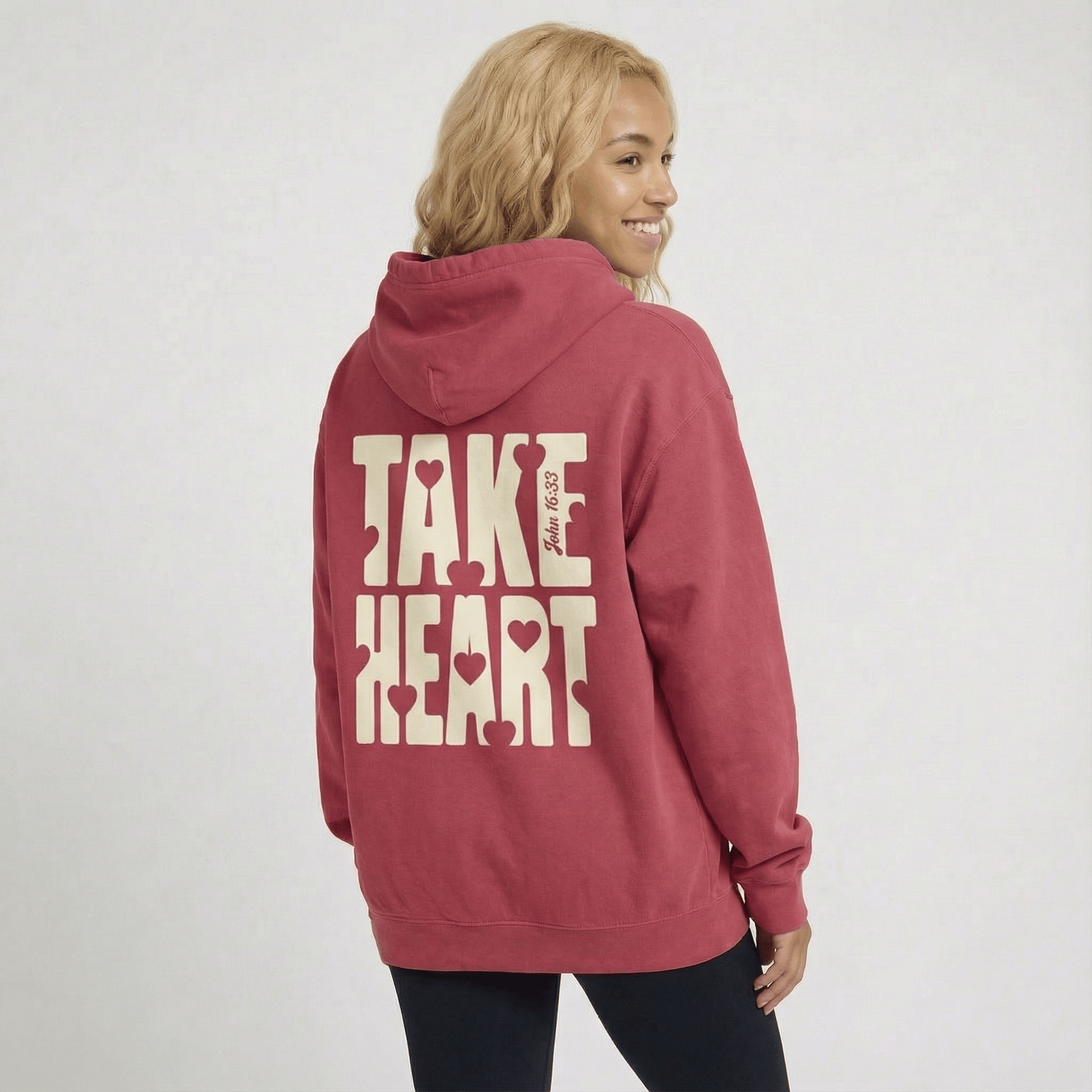 Mercy & More Hoodie Take Heart Hoodie