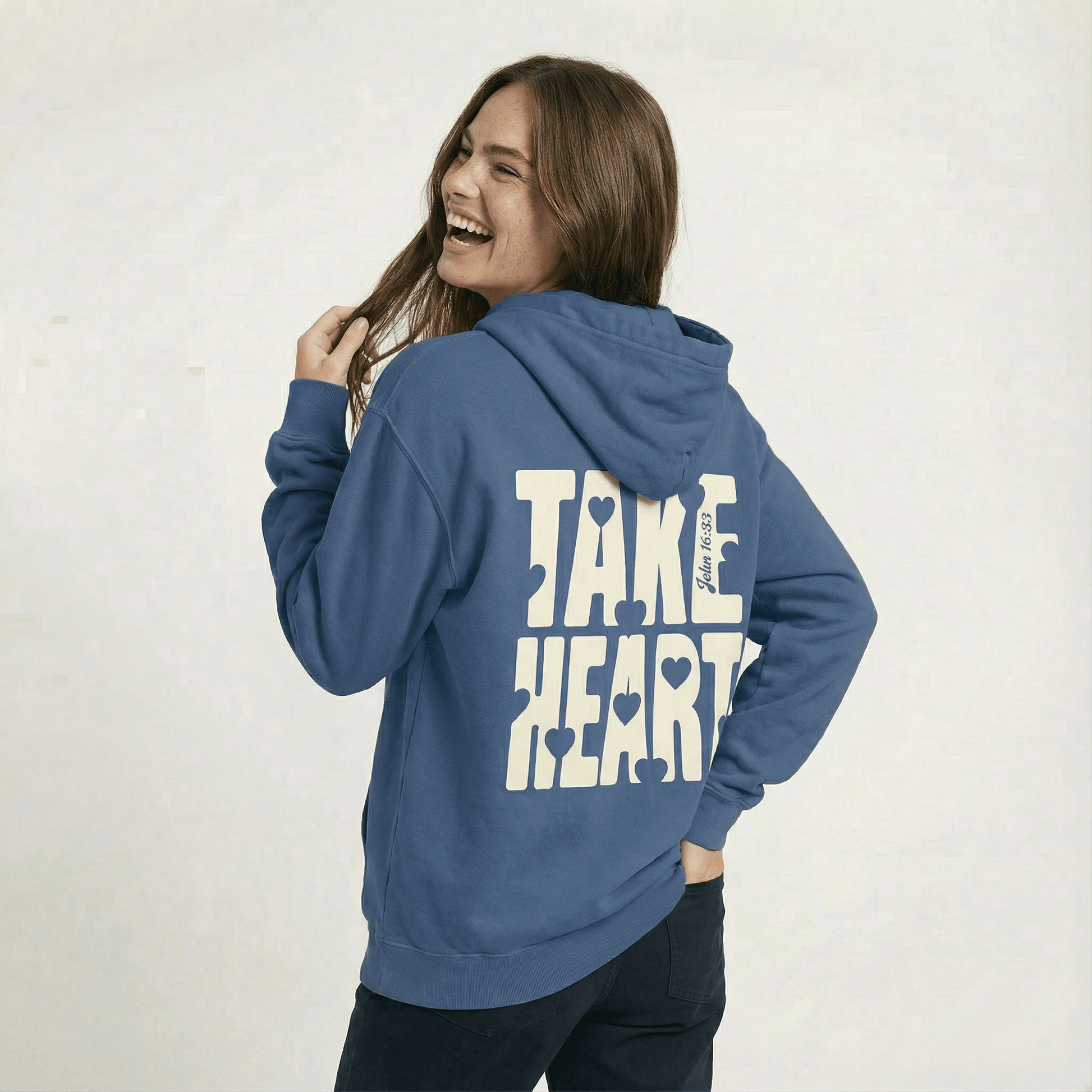 Mercy & More Hoodie Take Heart Hoodie