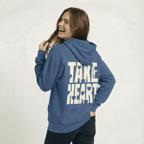 Mercy & More Hoodie Take Heart Hoodie