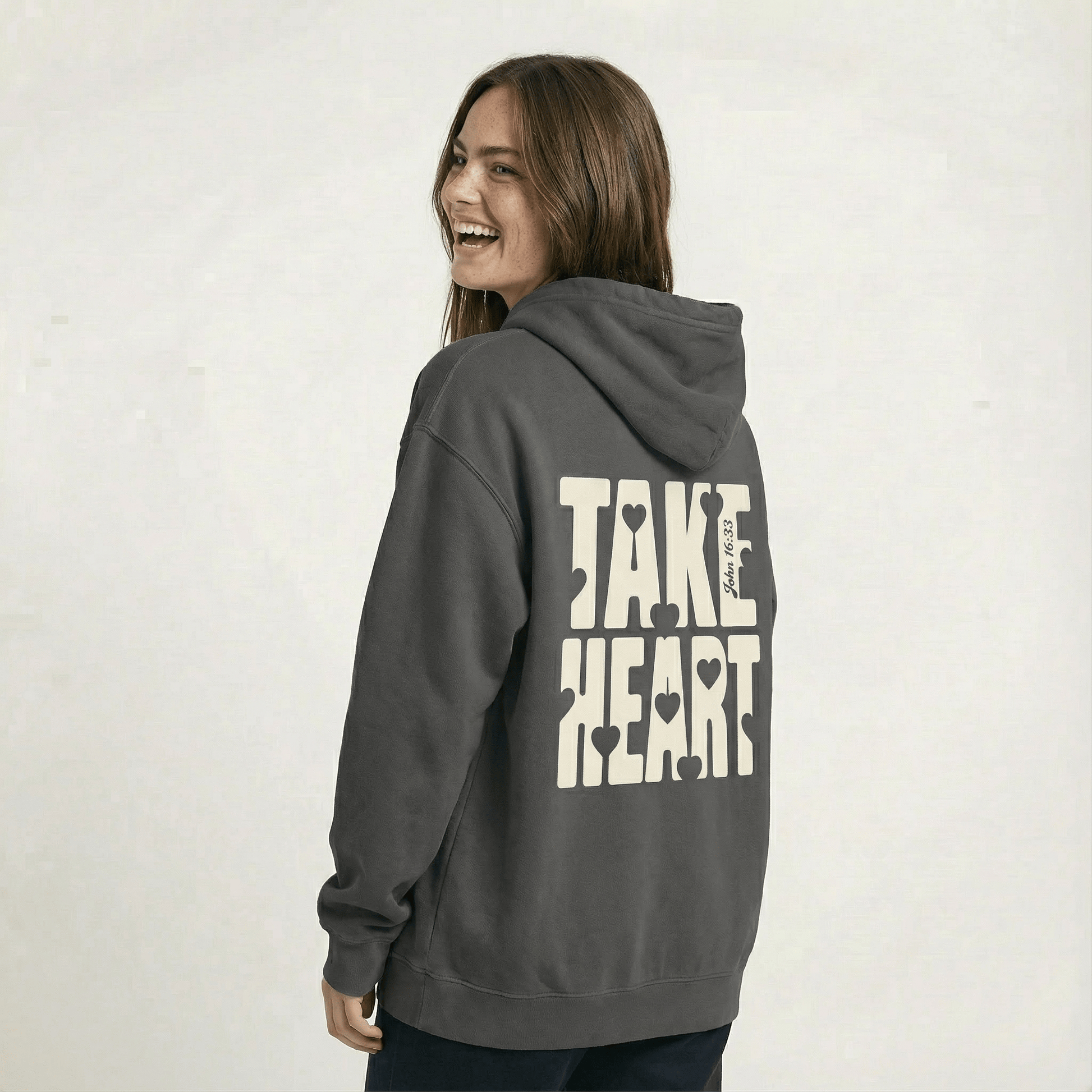 Mercy & More Hoodie Take Heart Hoodie