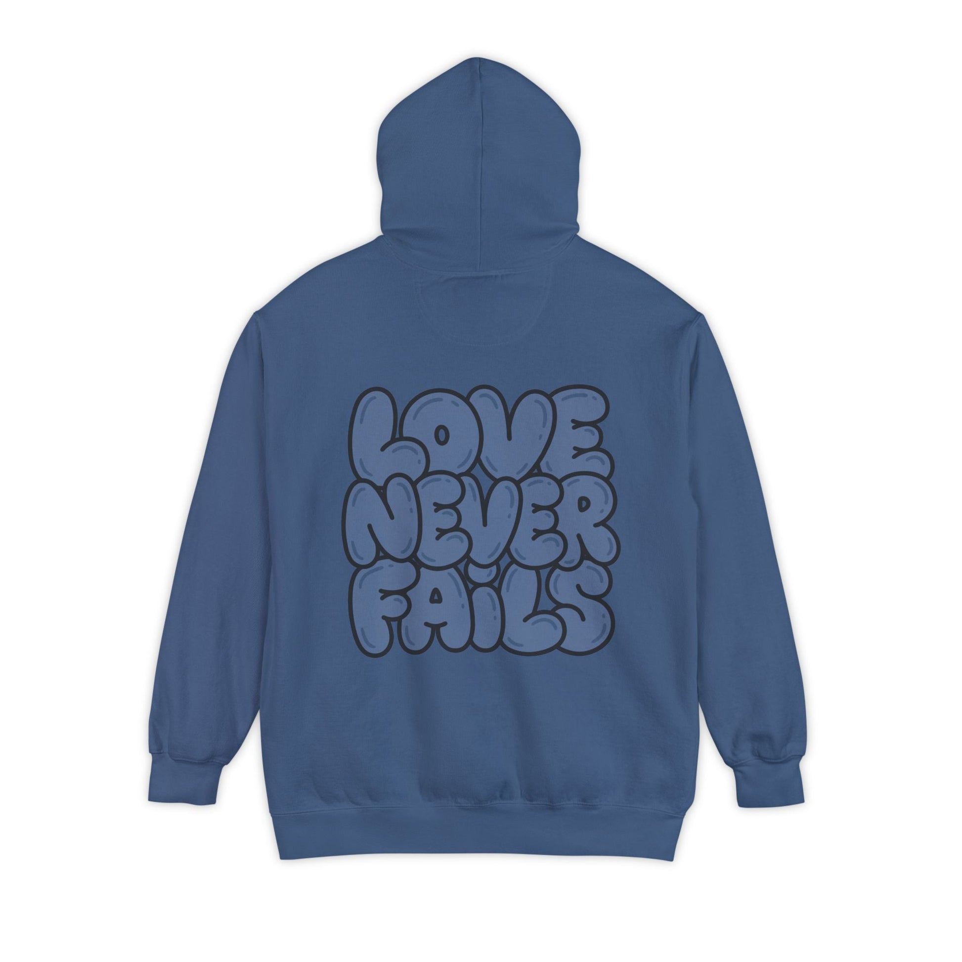 Mercy & More Hoodie True Navy / S Love Never Fails Hoodie