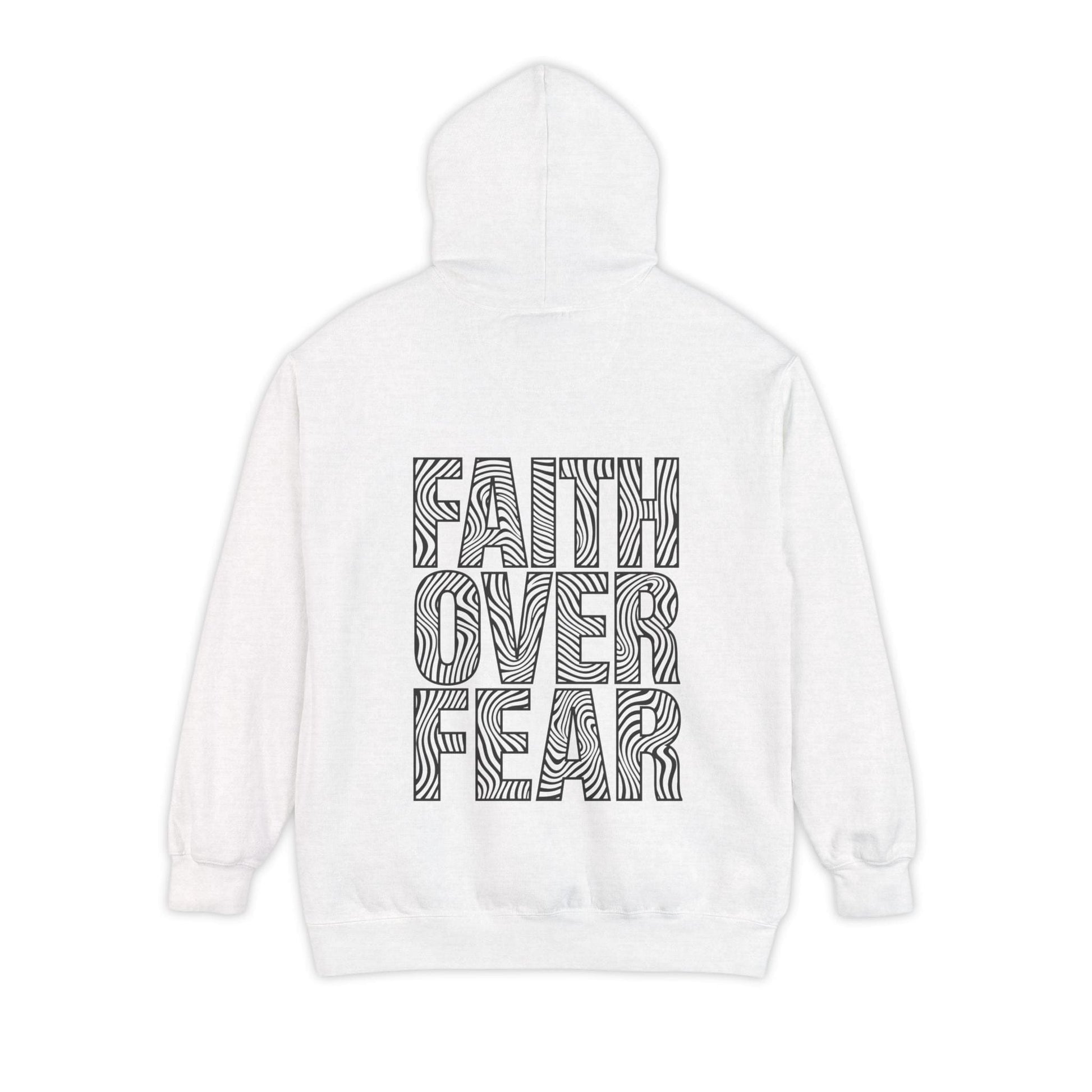 Mercy & More Hoodie White / S Faith Over Fear Hoodie