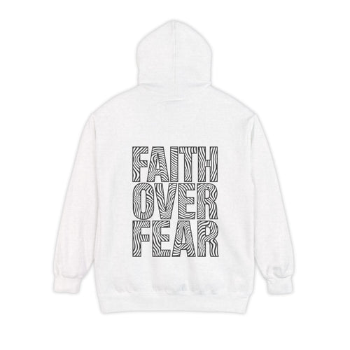 Mercy & More Hoodie White / S Faith Over Fear Hoodie