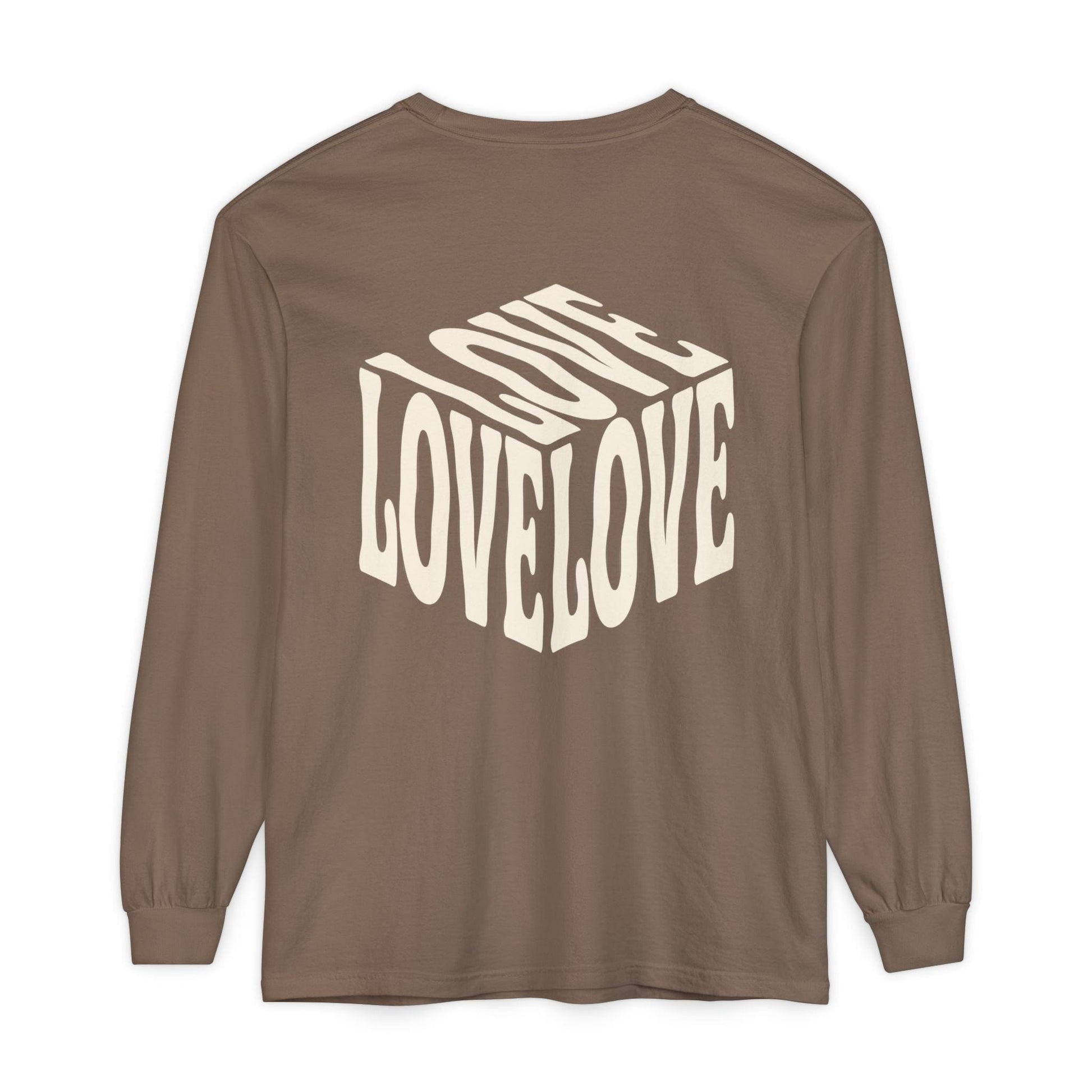 Mercy & More Long-sleeve Espresso / S Love, Love, Love Long Sleeve Tee