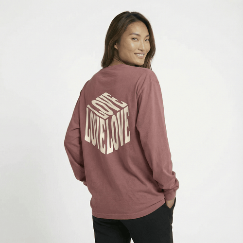 Mercy & More Long-sleeve Love, Love, Love Long Sleeve Tee