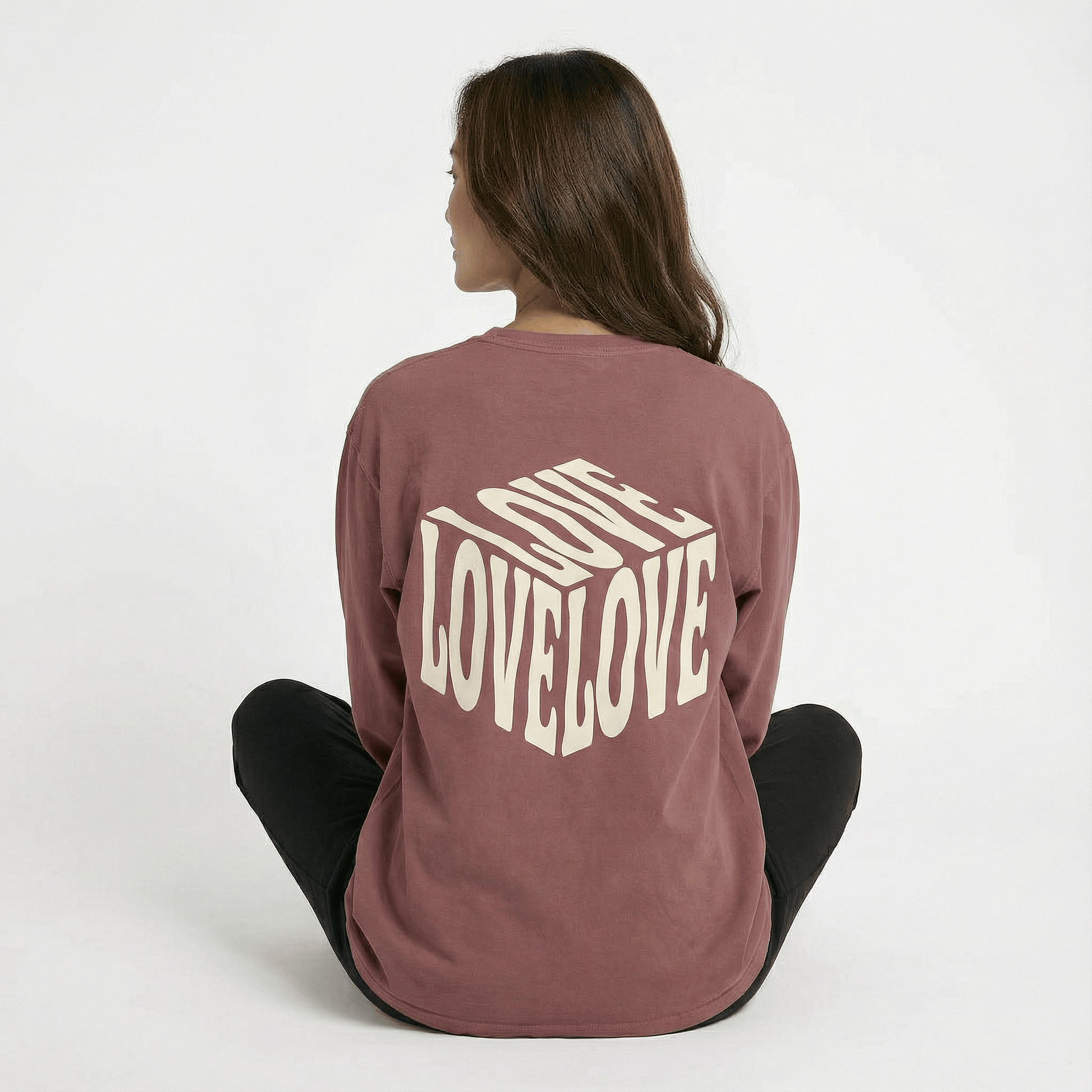 Mercy & More Long-sleeve Love, Love, Love Long Sleeve Tee