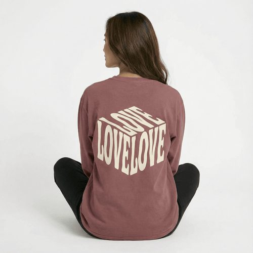 Mercy & More Long-sleeve Love, Love, Love Long Sleeve Tee