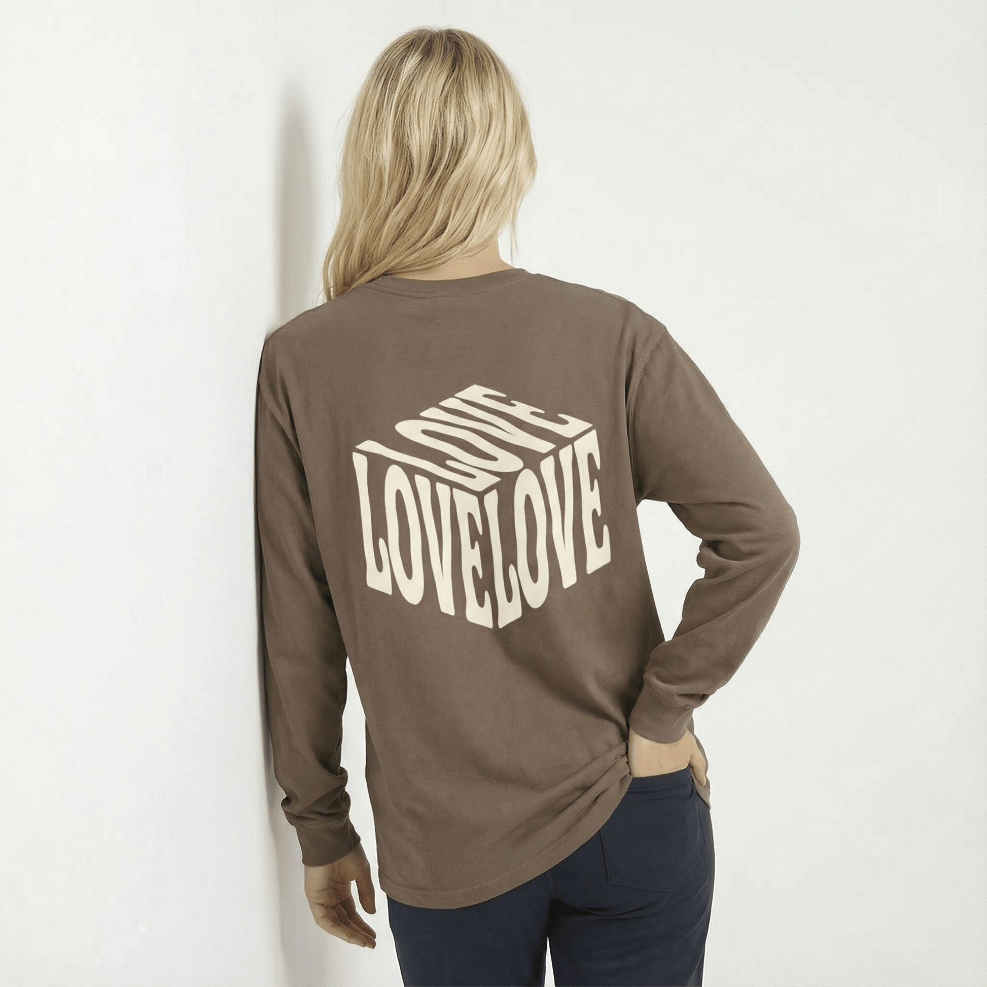 Mercy & More Long-sleeve Love, Love, Love Long Sleeve Tee