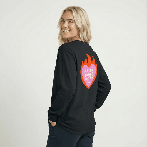 Mercy & More Long-sleeve My Soul Longs For You Long Sleeve Tee