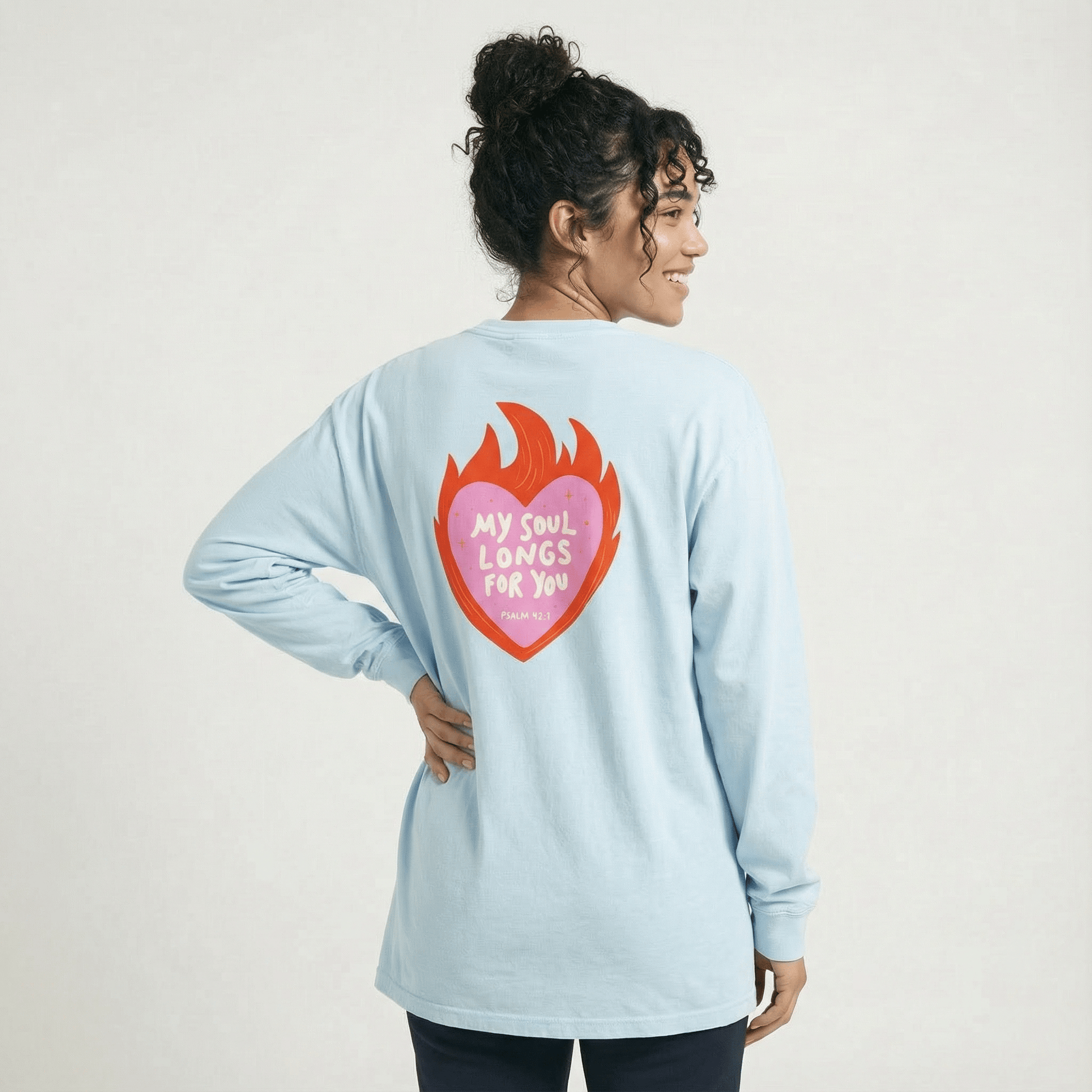 Mercy & More Long-sleeve My Soul Longs For You Long Sleeve Tee
