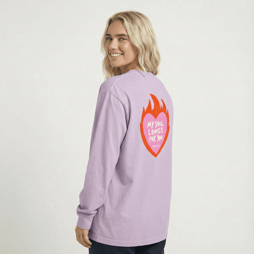 Mercy & More Long-sleeve My Soul Longs For You Long Sleeve Tee