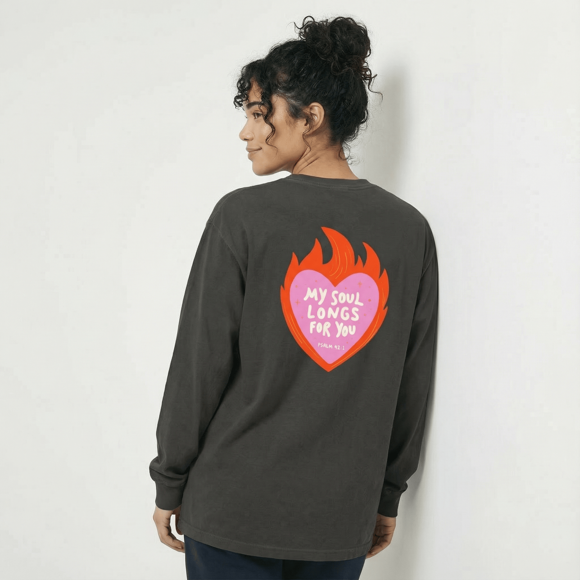 Mercy & More Long-sleeve My Soul Longs For You Long Sleeve Tee