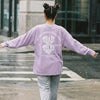 Mercy & More Long-sleeve Orchid / S Walk By Faith Long Sleeve Tee