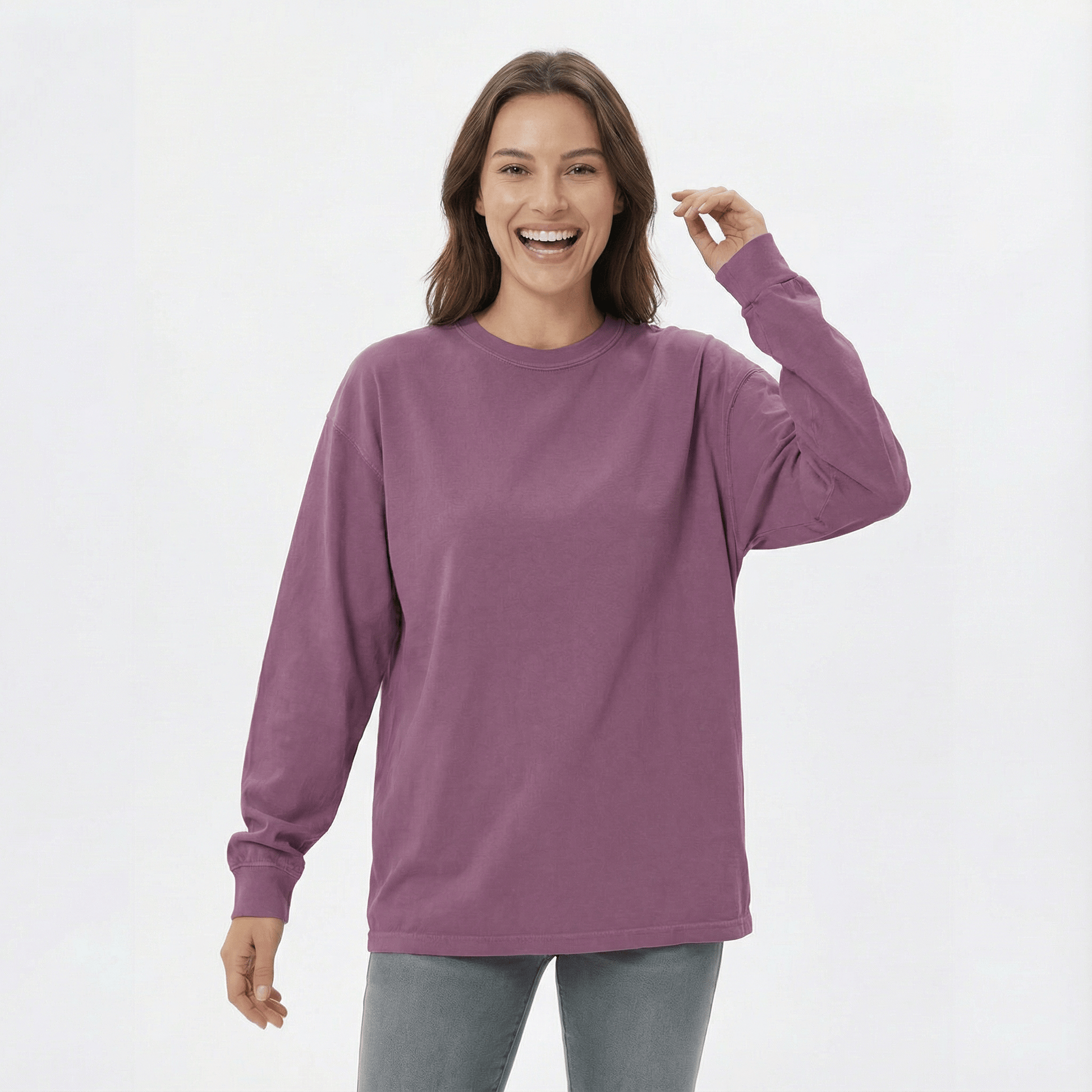 Mercy & More Long-sleeve Saved By Grace Long Sleeve Tee