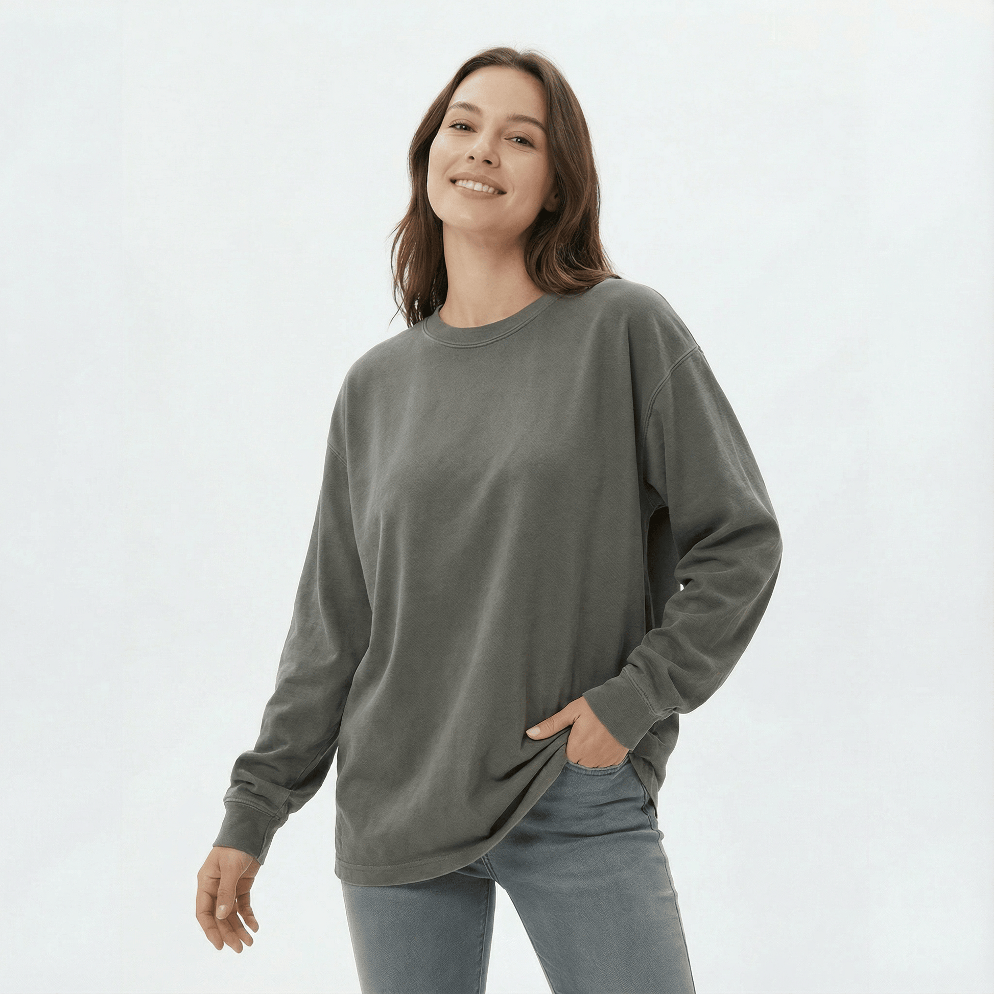 Mercy & More Long-sleeve Saved By Grace Long Sleeve Tee