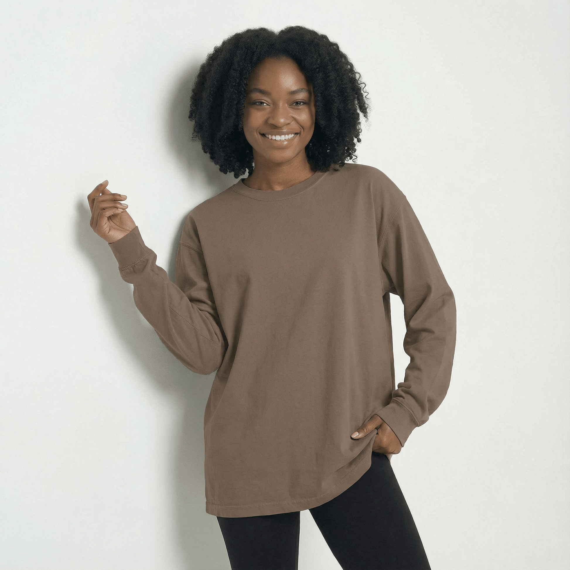 Mercy & More Long-sleeve Walk By Faith Long Sleeve Tee
