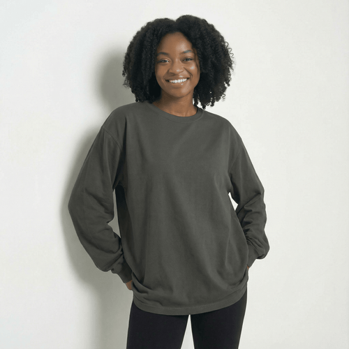 Mercy & More Long-sleeve Walk By Faith Long Sleeve Tee