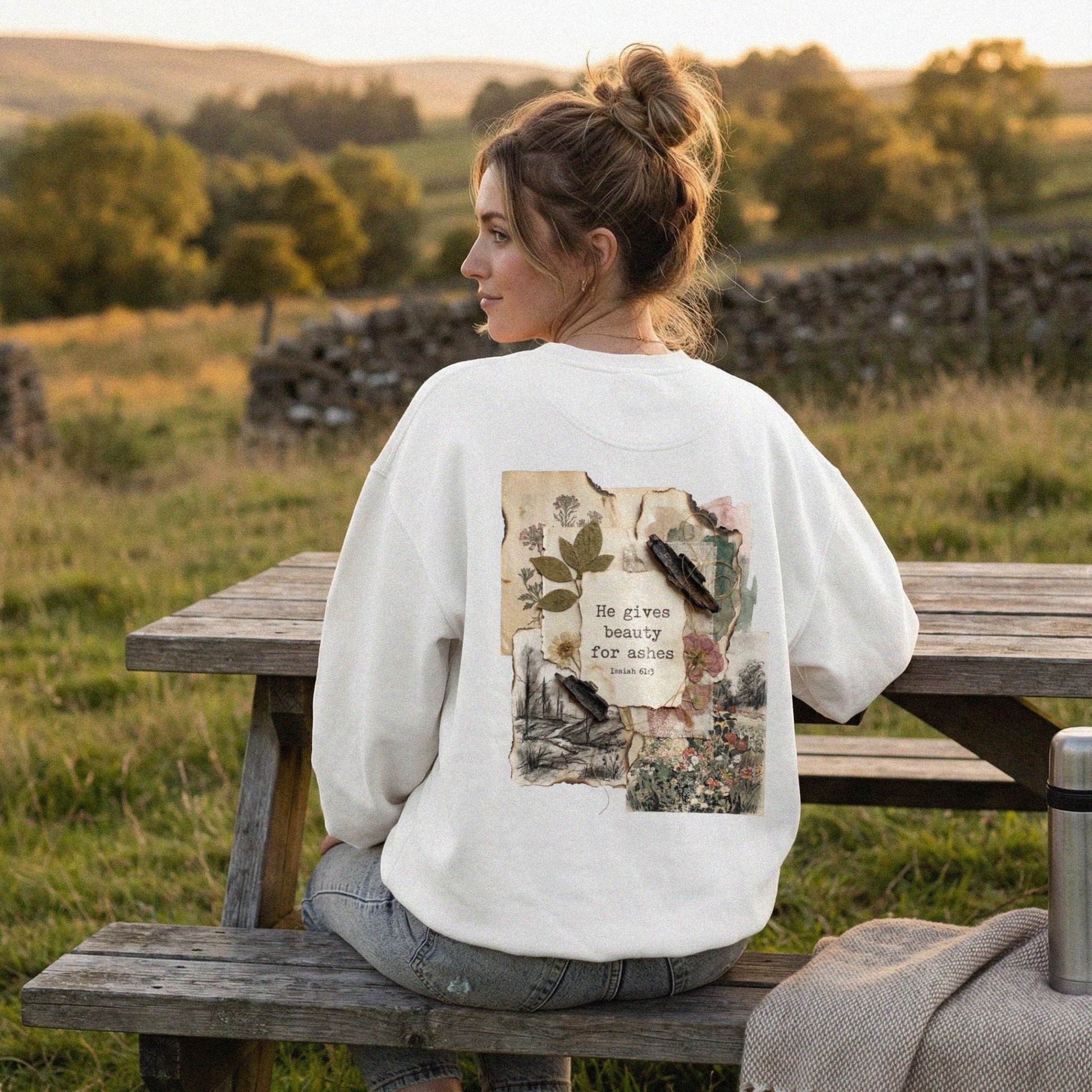 Mercy & More Sweatshirt Beauty For Ashes Sweatshirt