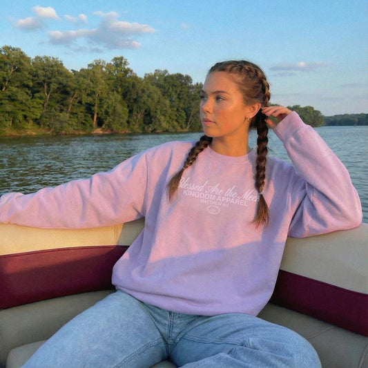 Mercy & More Sweatshirt Blessed Are The Meek Sweatshirt