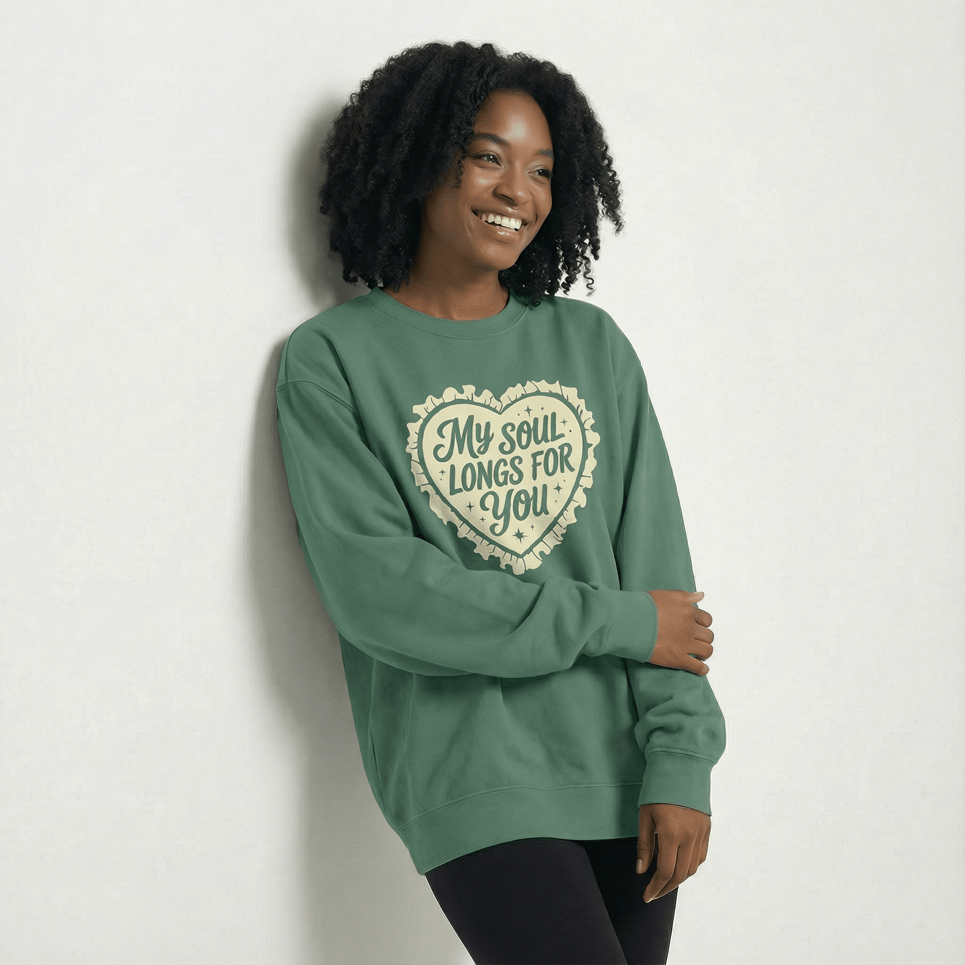 Mercy & More Sweatshirt My Soul Longs For You Sweatshirt