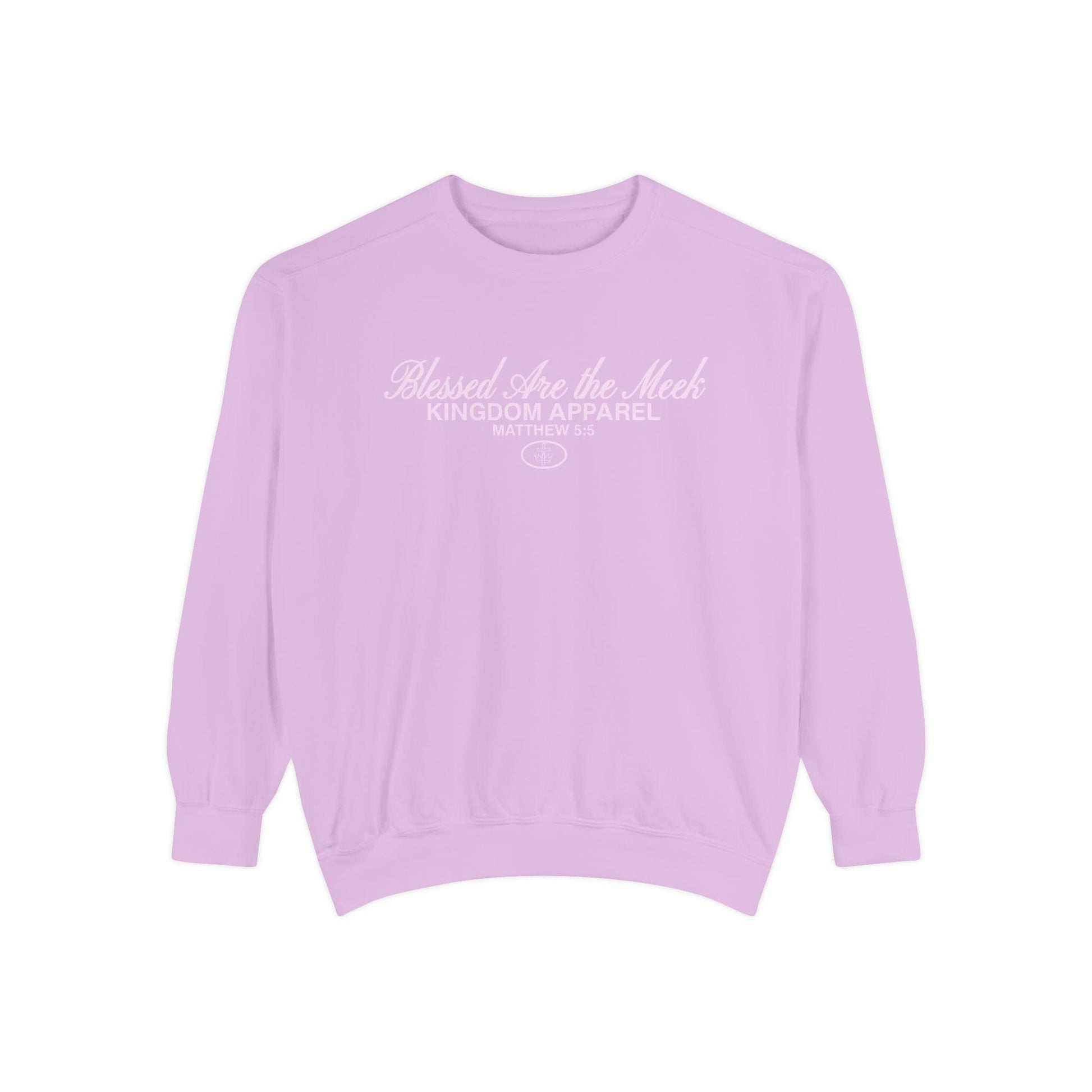 Mercy & More Sweatshirt Orchid / S Blessed Are The Meek Sweatshirt