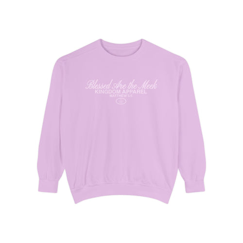 Mercy & More Sweatshirt Orchid / S Blessed Are The Meek Sweatshirt
