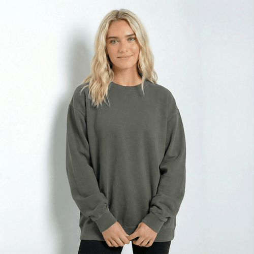 Mercy & More Sweatshirt Raised To Life Sweatshirt - White Logo