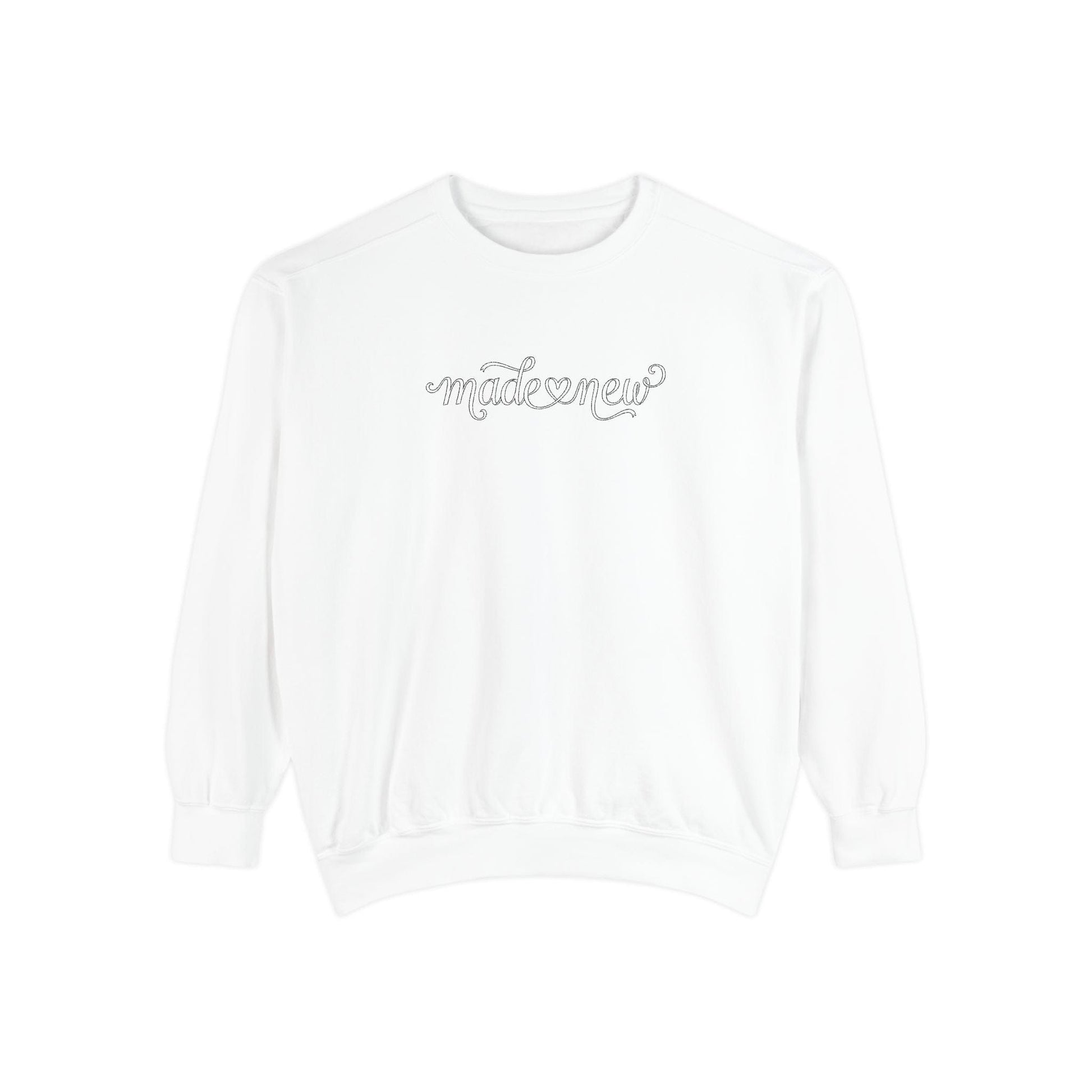 Mercy & More Sweatshirt White / L Made New Sweatshirt