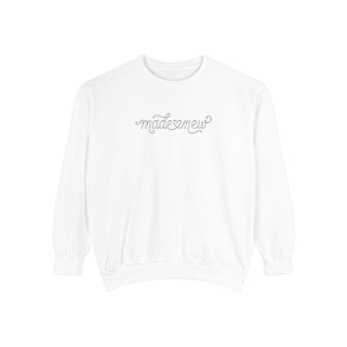 Mercy & More Sweatshirt White / L Made New Sweatshirt