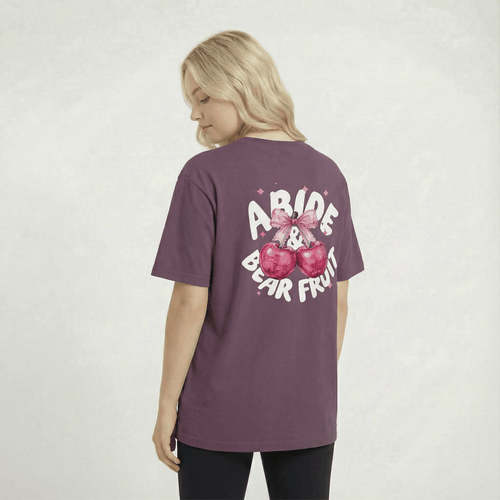 Mercy & More T-Shirt Abide & Bear Fruit Tee