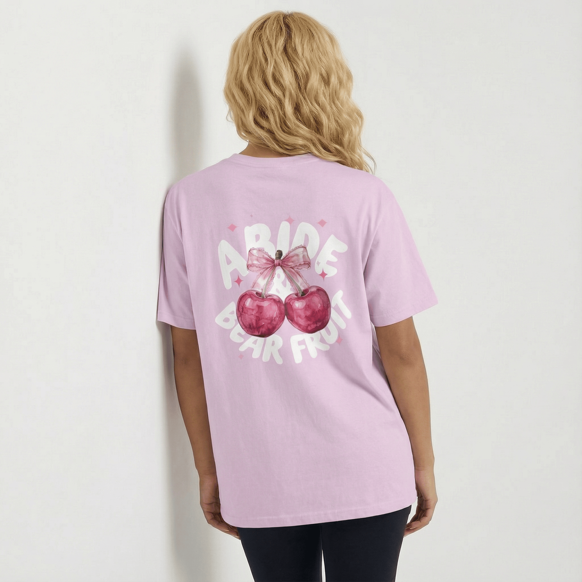 Mercy & More T-Shirt Abide & Bear Fruit Tee