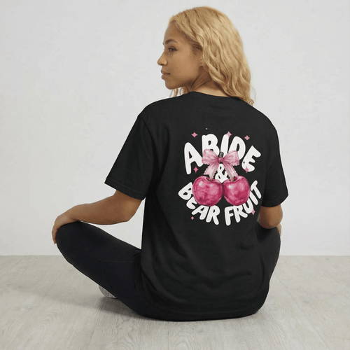 Mercy & More T-Shirt Abide & Bear Fruit Tee