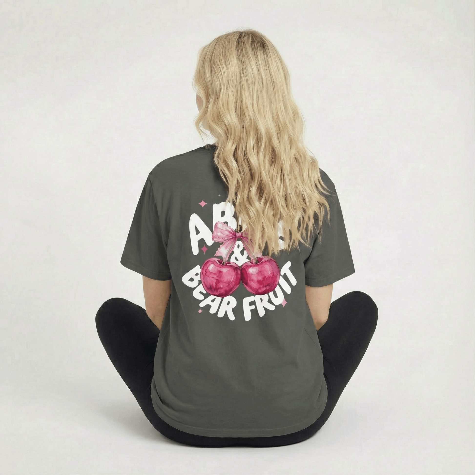 Mercy & More T-Shirt Abide & Bear Fruit Tee