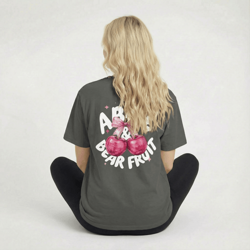 Mercy & More T-Shirt Abide & Bear Fruit Tee