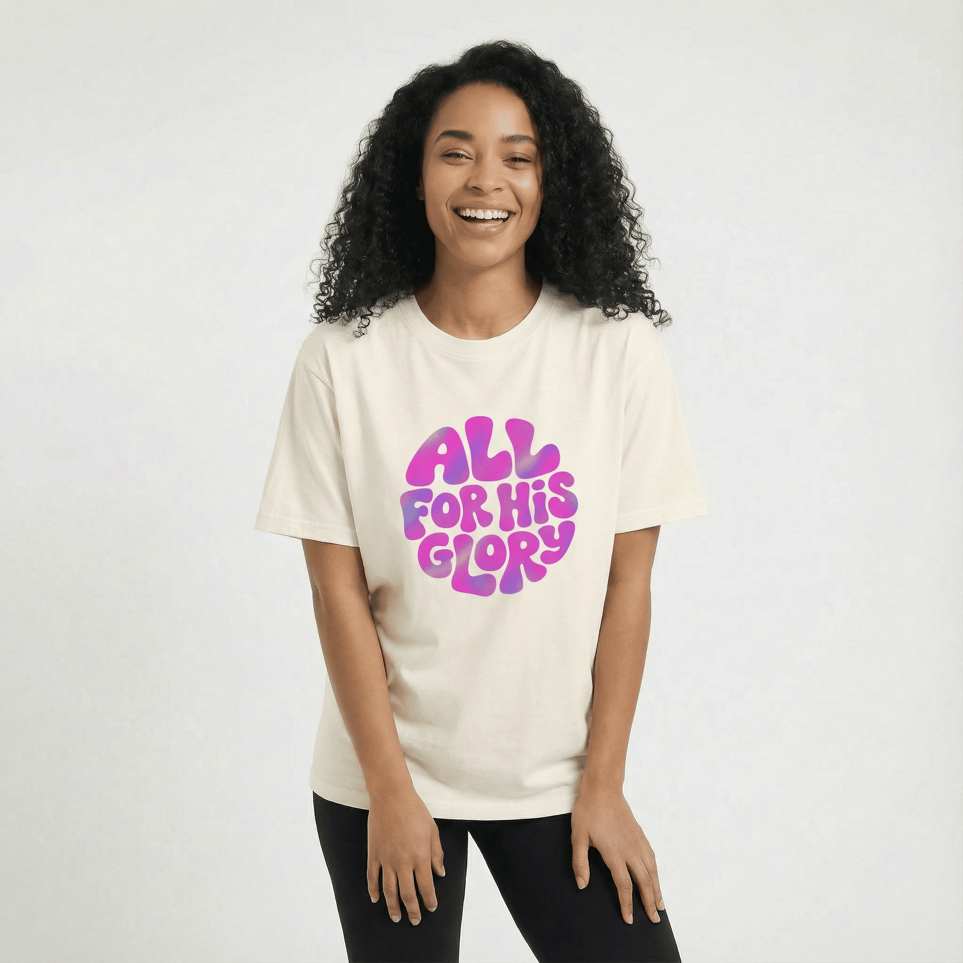 Mercy & More T-Shirt All For His Glory Tee