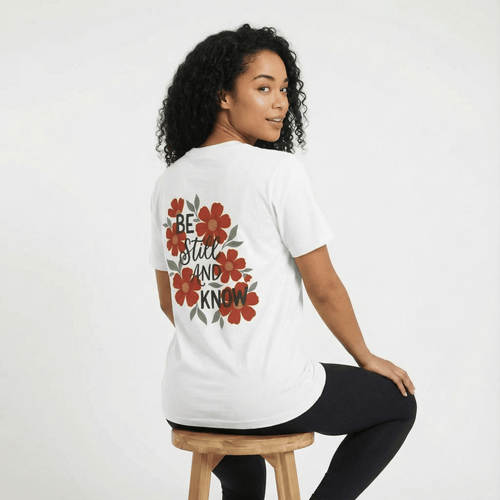 Mercy & More T-Shirt Be Still And Know Tee