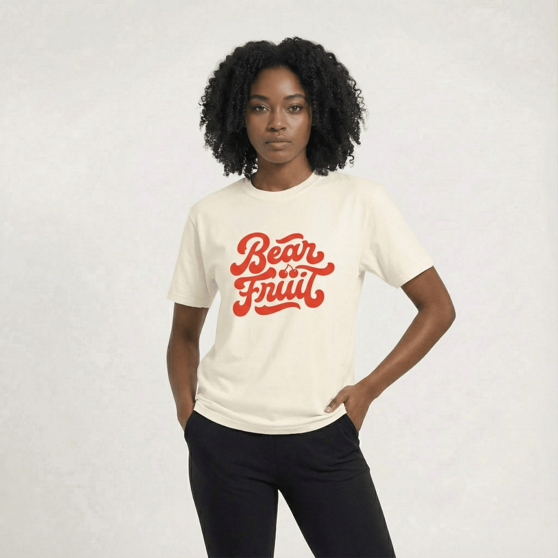Mercy & More T-Shirt Bear Fruit Cherry Tee