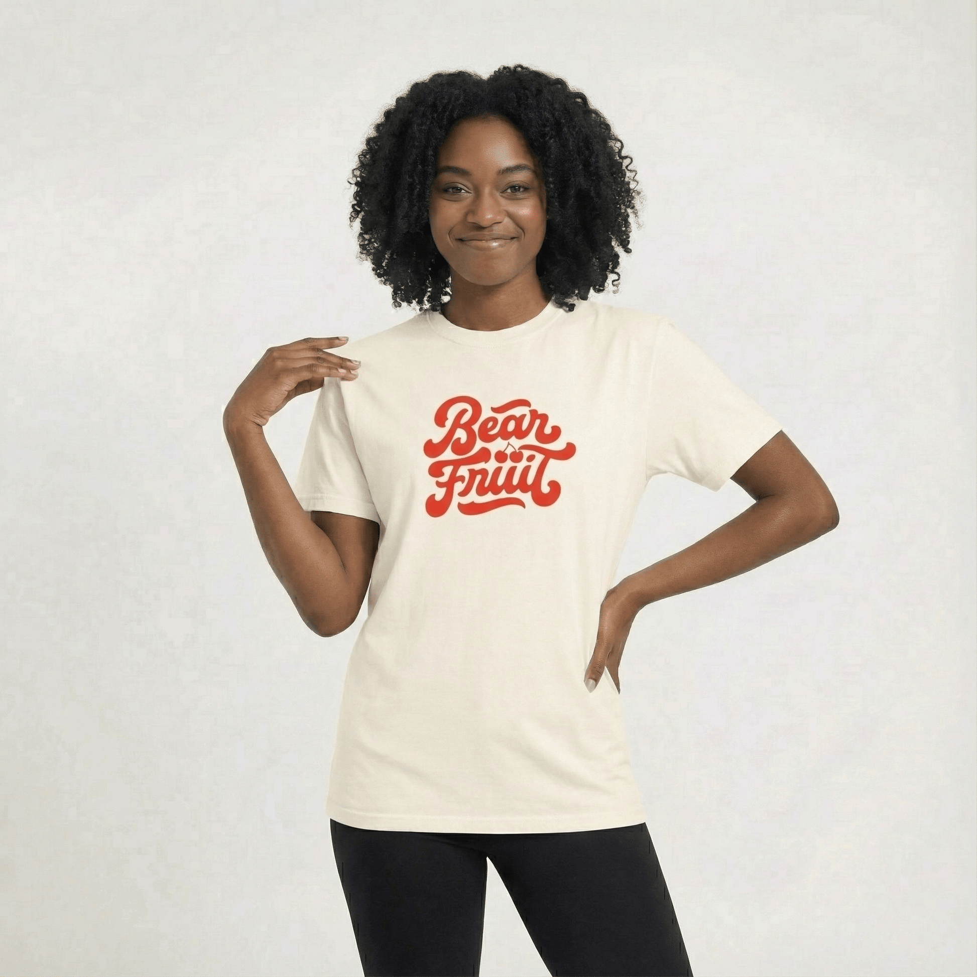 Mercy & More T-Shirt Bear Fruit Cherry Tee