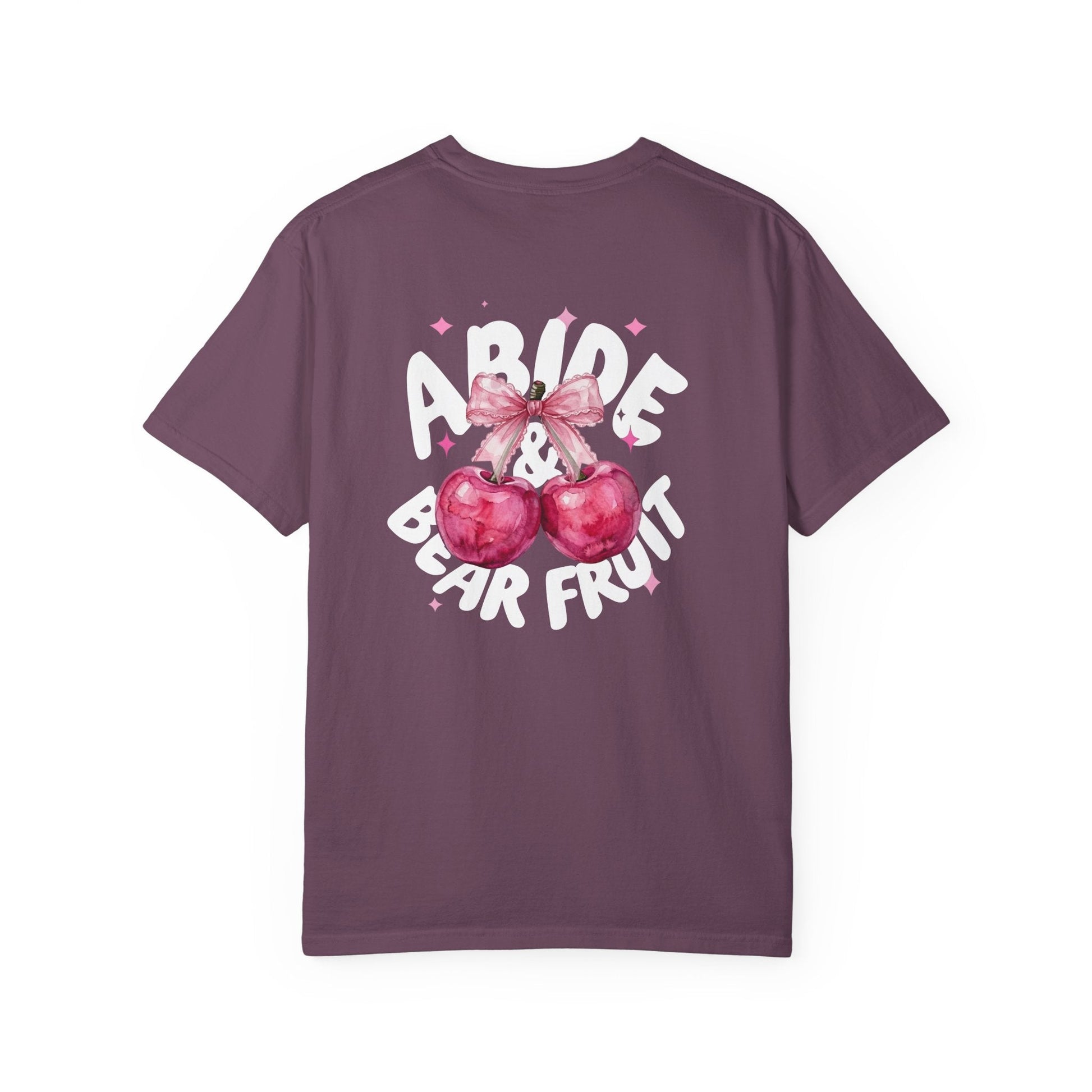 Mercy & More T-Shirt Berry / S Abide & Bear Fruit Tee