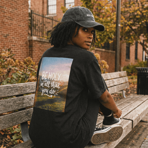 Mercy & More T-Shirt Black / S Be Holy Tee