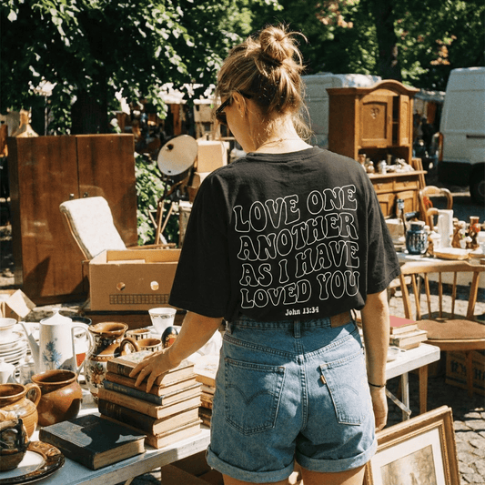 Mercy & More T-Shirt Black / S Love One Another Tee