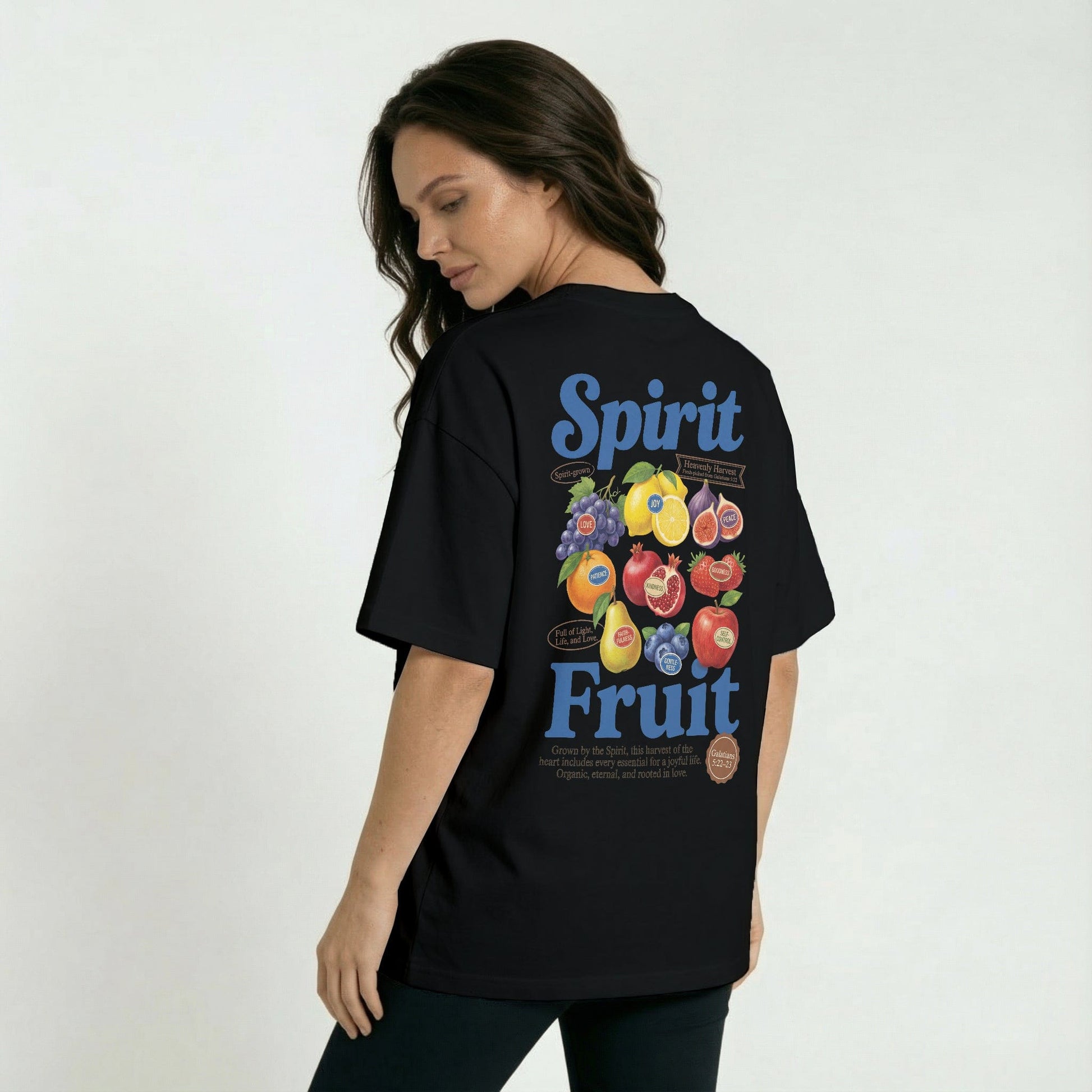 Mercy & More T-Shirt Black / S Spirit Fruit Tee