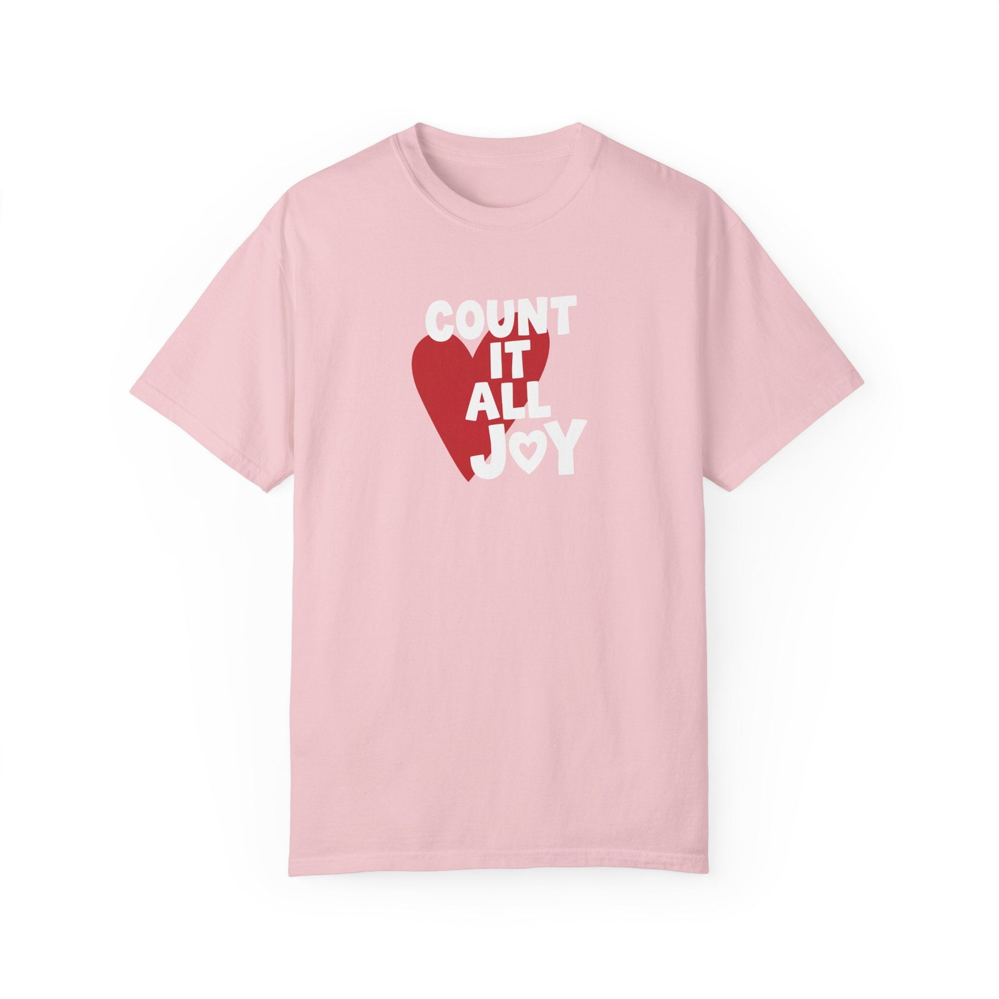 Mercy & More T-Shirt Blossom / S Count It All Joy Heavyweight Tee