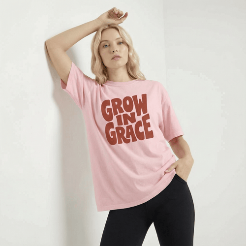 Mercy & More T-Shirt Blossom / S Grow In Grace Tee