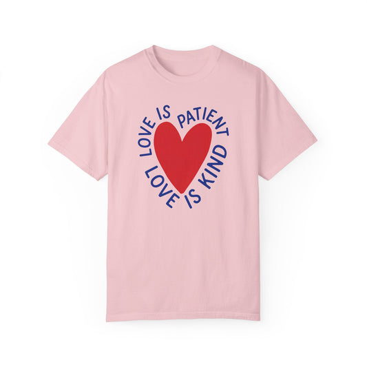 Mercy & More T-Shirt Blossom / S Love Is Patient Love Is Kind Tee