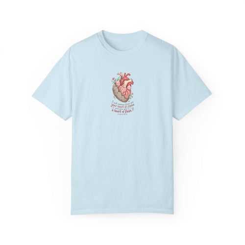 Mercy & More T-Shirt Chambray / S Heart Of Flesh Tee