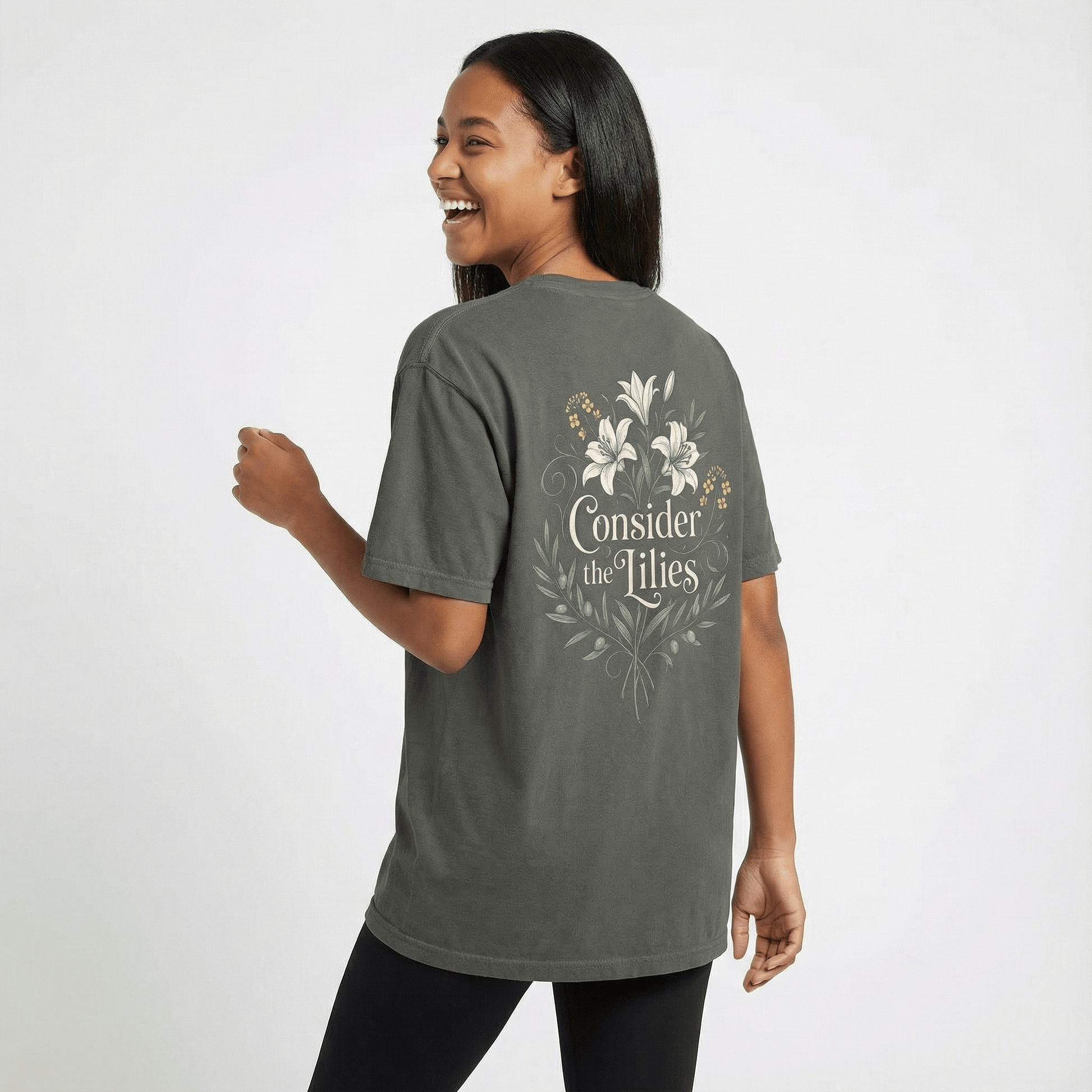 Mercy & More T-Shirt Consider The Lillies Tee