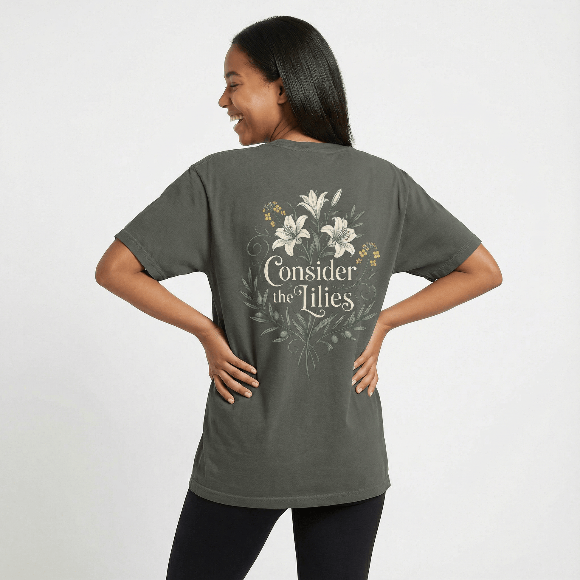 Mercy & More T-Shirt Consider The Lillies Tee