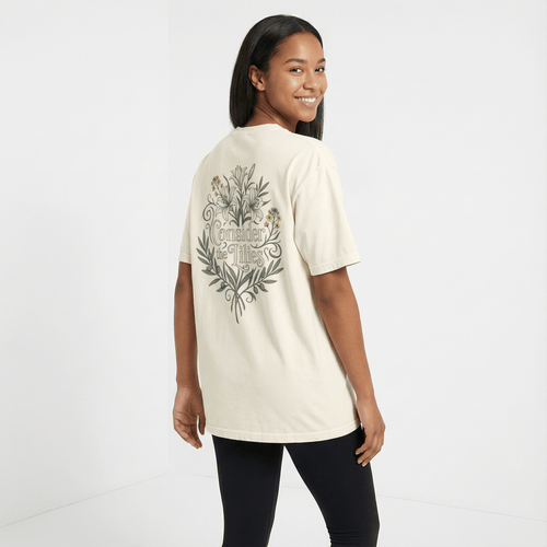 Mercy & More T-Shirt Consider The Lillies Tee