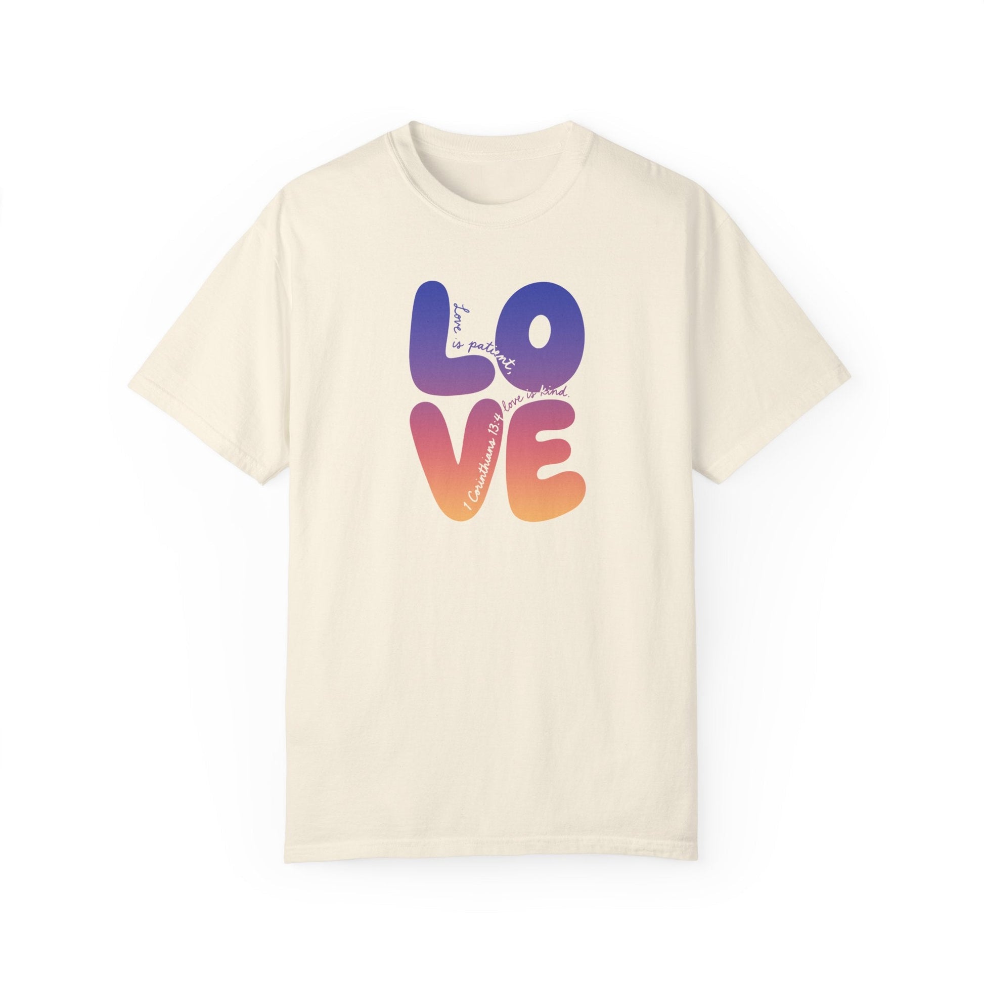 Mercy & More T-Shirt Corinthians Love Heavyweight Tee